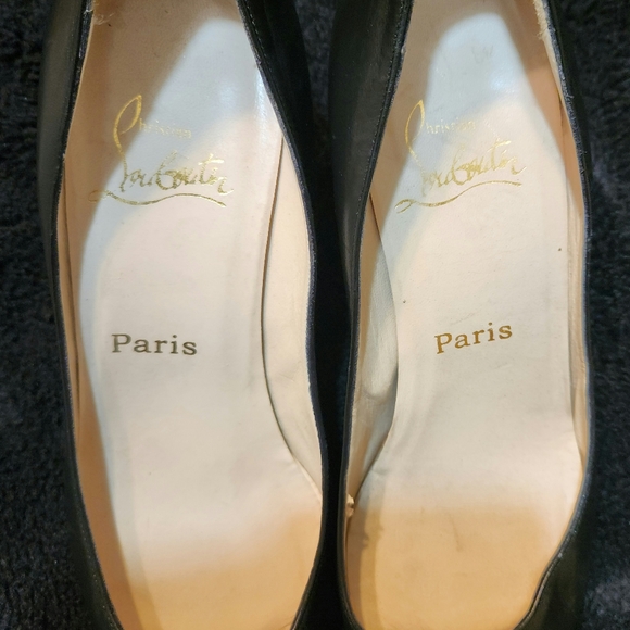 💯Authentic Christian Louboutin Peep Toe Pump - Picture 4 of 15